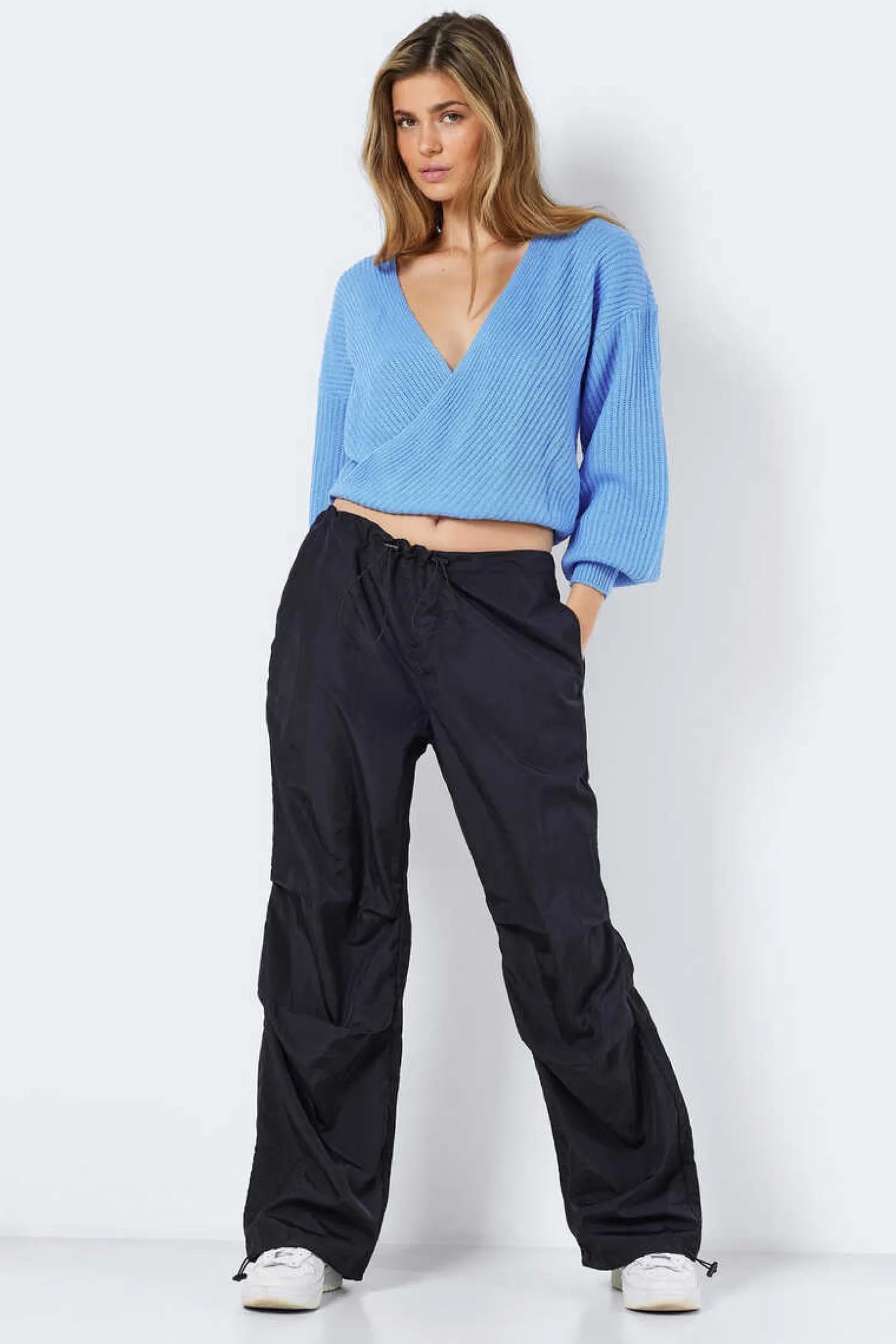 Noisy May Sueteres E Cardigans-Camisola Cruzada