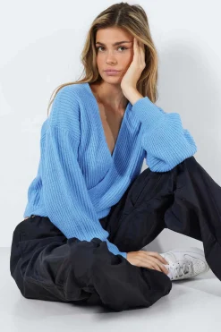 Noisy May Sueteres E Cardigans-Camisola Cruzada