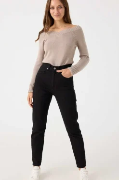 Inside Sueteres E Cardigans-Camisola De Decote Em Bico