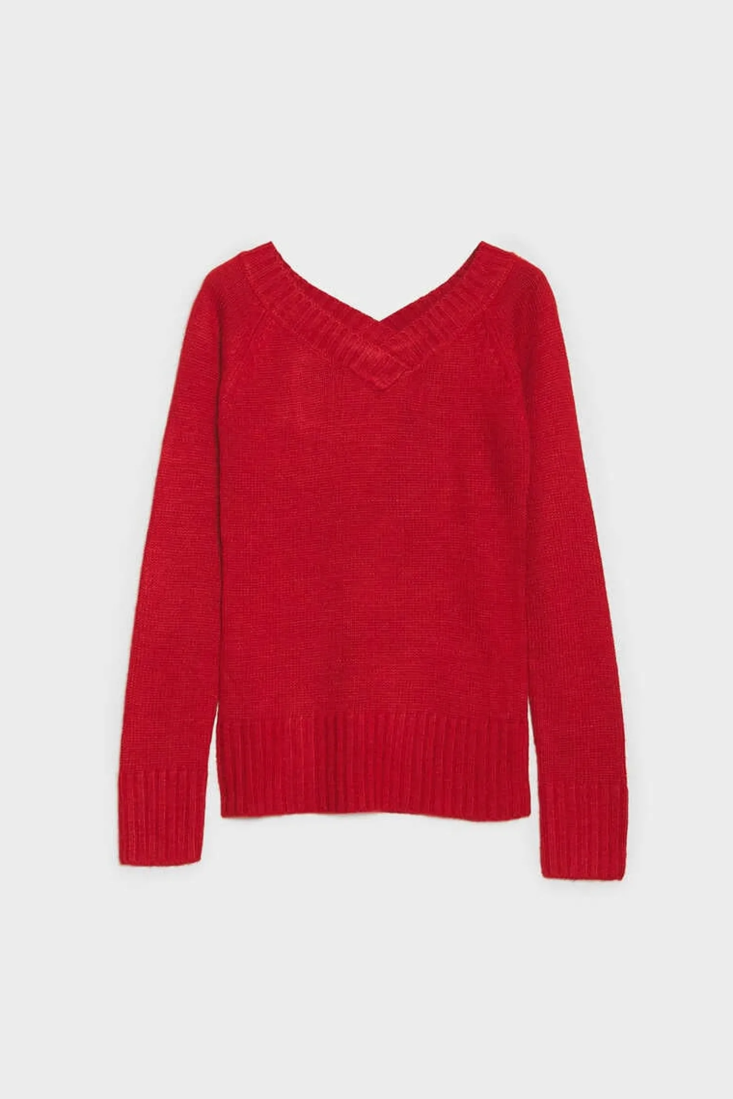 Inside Sueteres E Cardigans-Camisola De Decote Em Bico