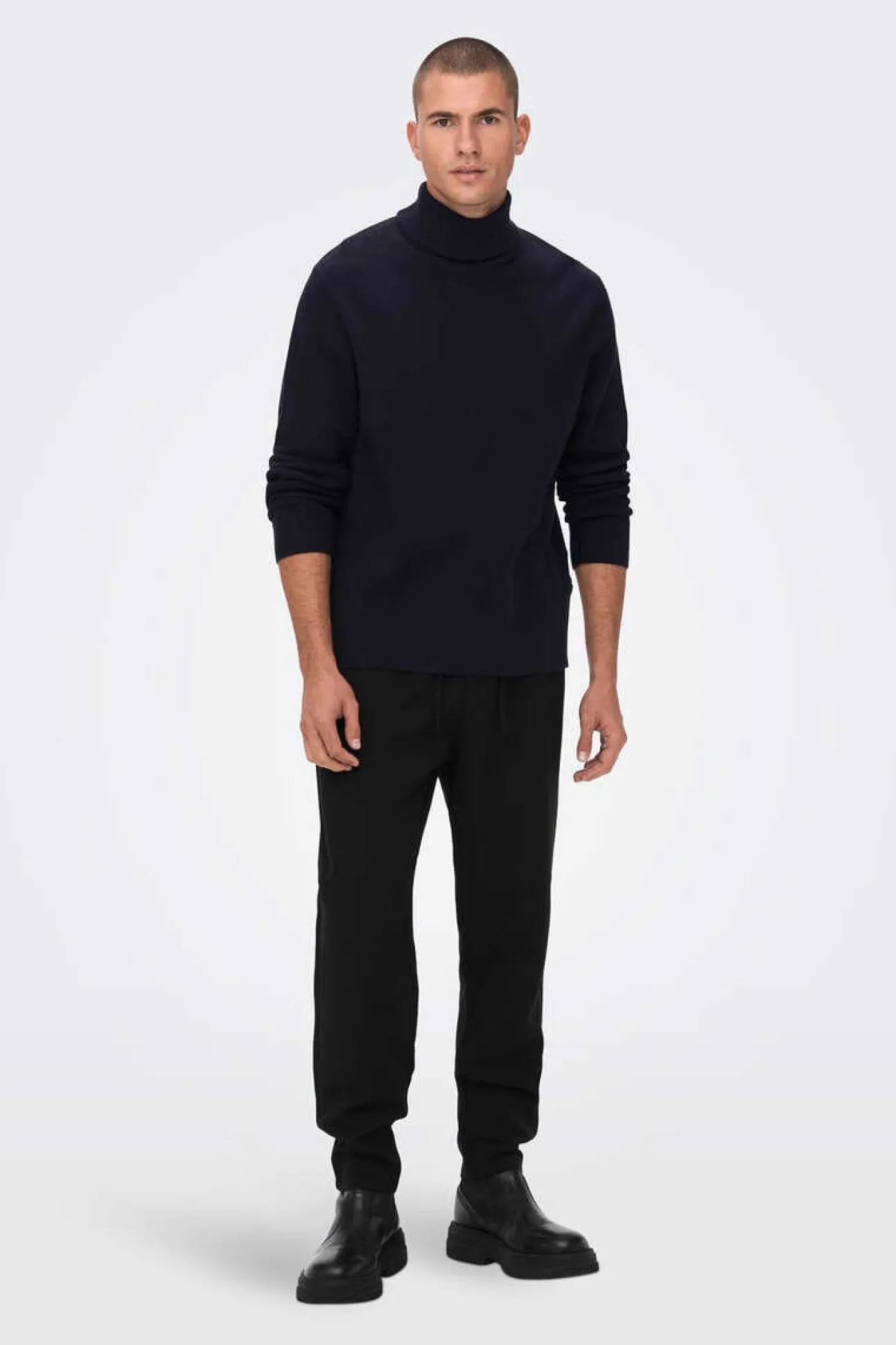 Camisola De Gola Alta