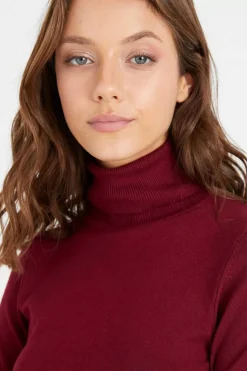 Inside Sueteres E Cardigans-Camisola De Gola Alta