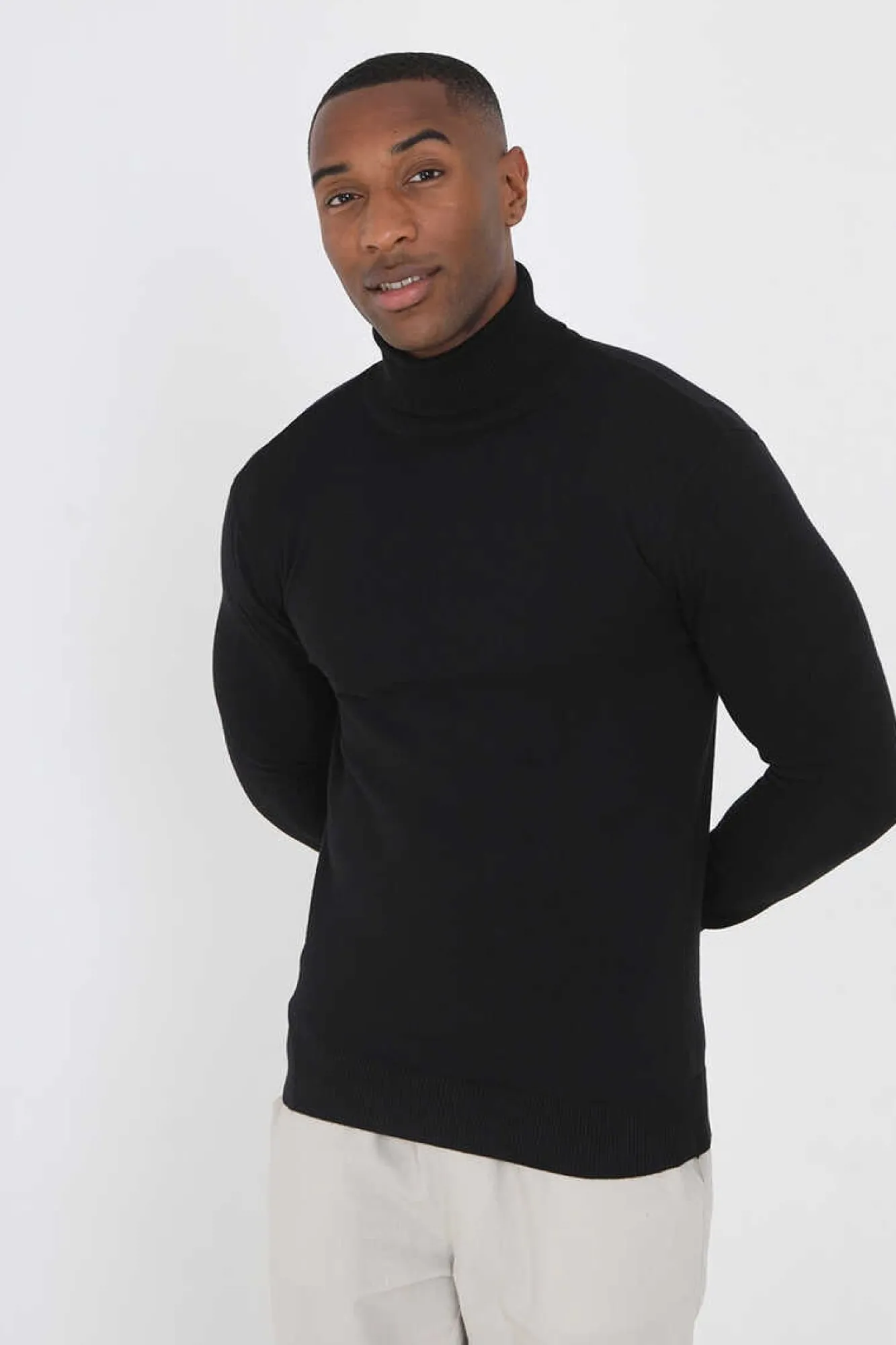 Brave Soul Camisola De Gola Alta Preto Discount