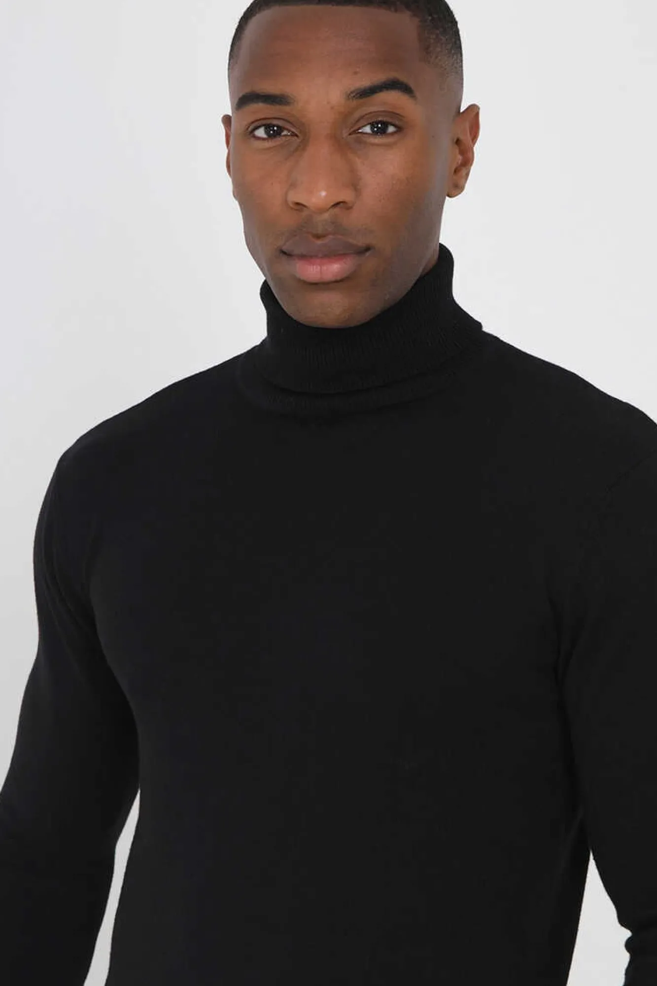 Brave Soul Camisola De Gola Alta Preto Discount