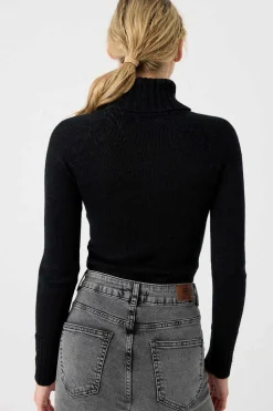 Inside Sueteres E Cardigans-Camisola De Gola Alta