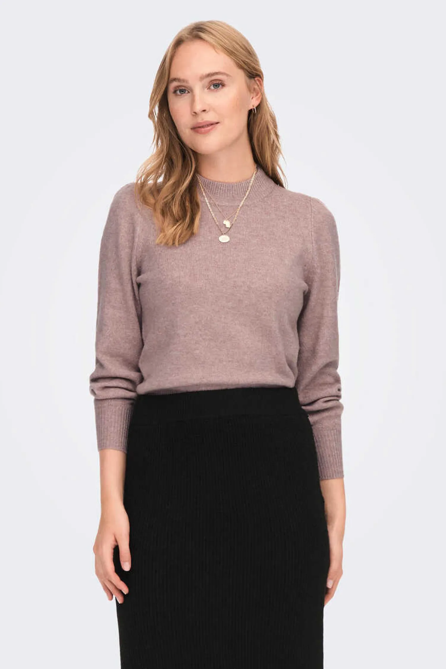 JDY Sueteres E Cardigans-Camisola De Gola Perkins