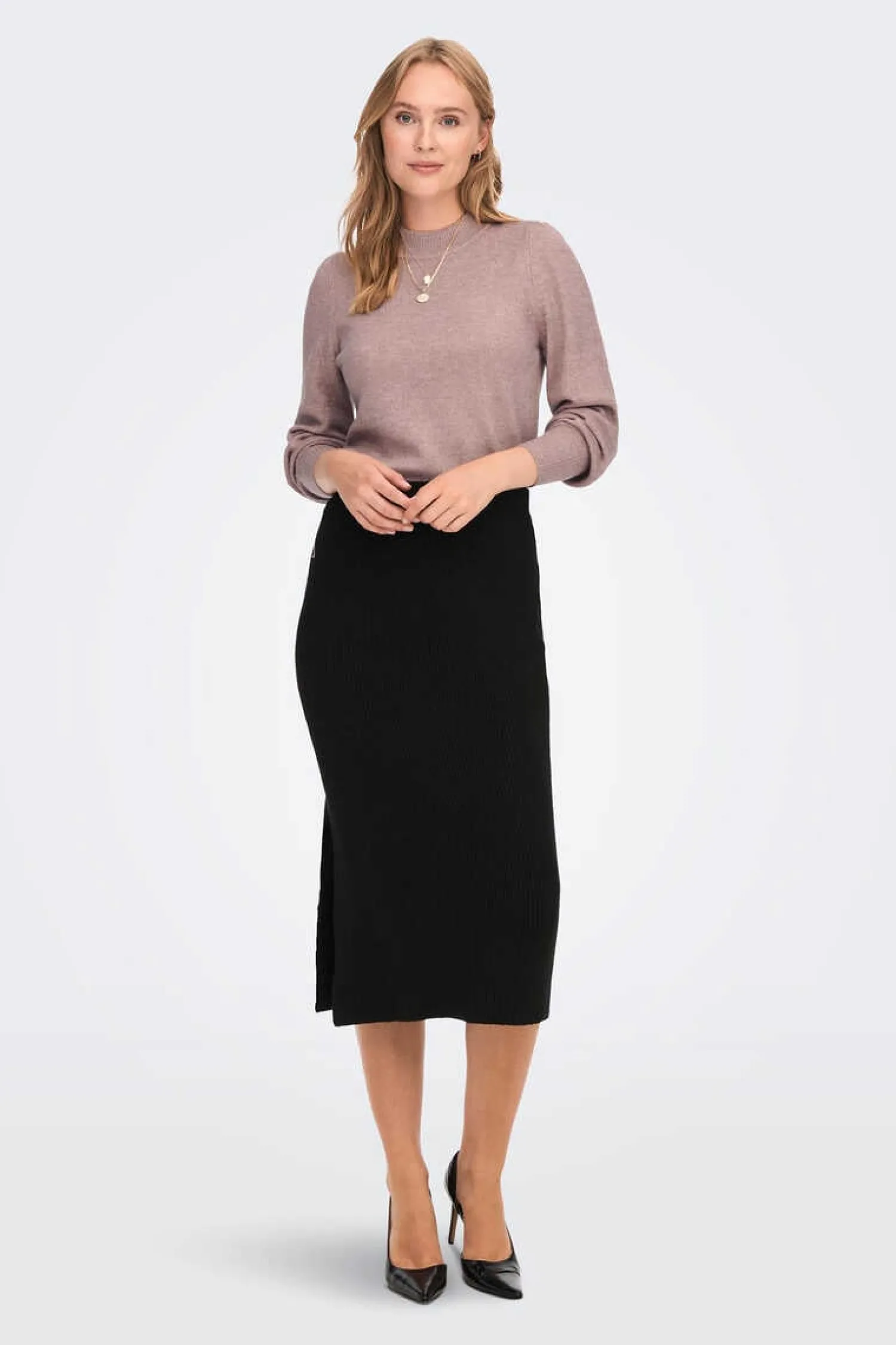 JDY Sueteres E Cardigans-Camisola De Gola Perkins