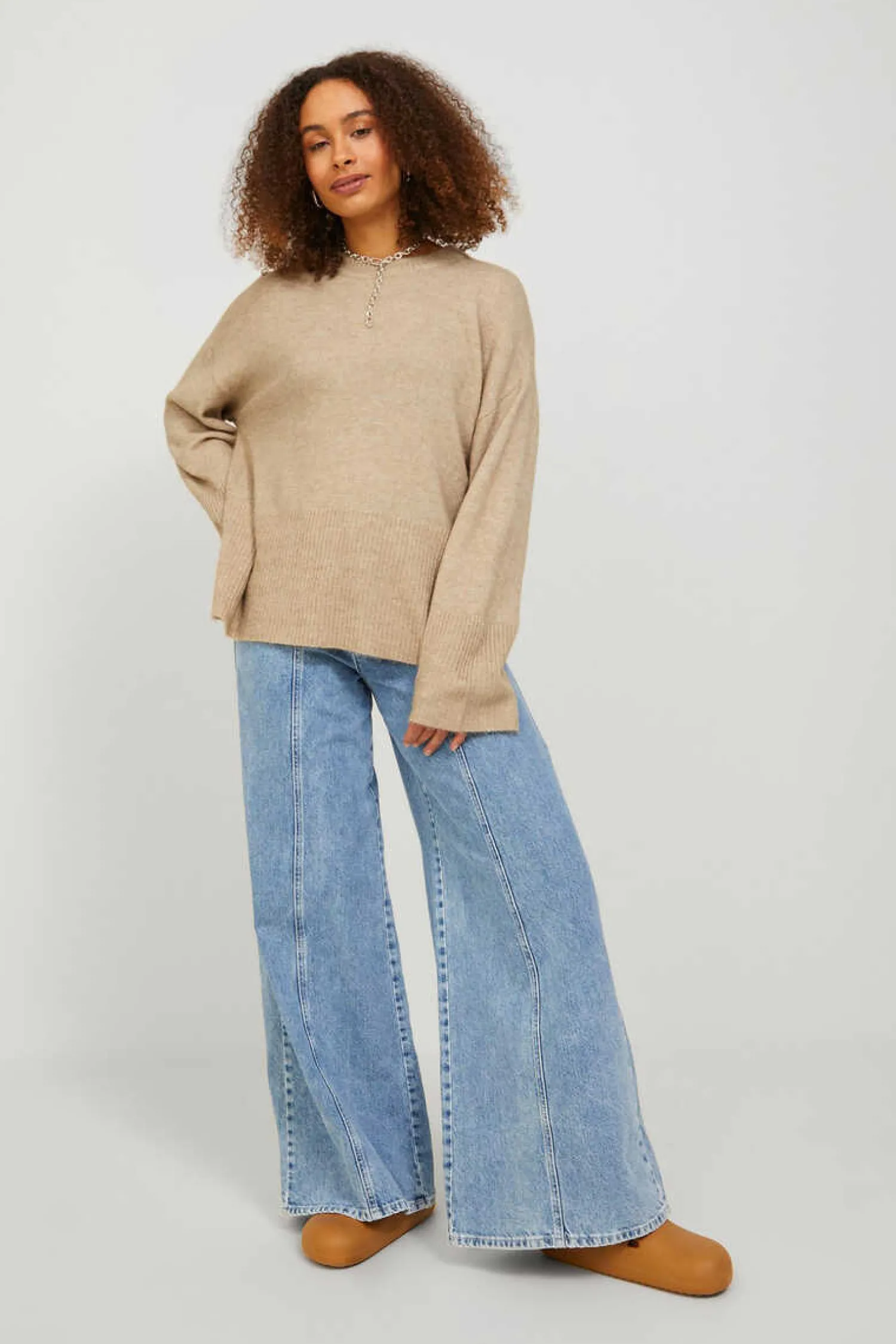 Jack & Jones Sueteres E Cardigans-Camisola De Gola Redonda