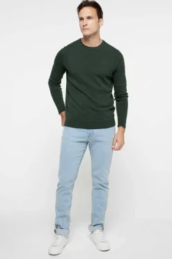 Superdry Camisola De Gola Redonda Com Bordado Essential Oleo Discount
