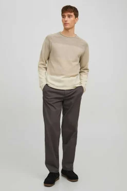 Jack & Jones Camisola De Malha Castanho Clearance