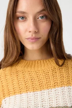 Inside Sueteres E Cardigans-Camisola De Malha As Riscas