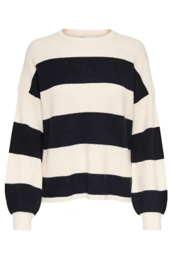 Only Sueteres E Cardigans-Camisola De Malha As Riscas