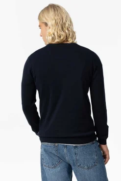 Tiffosi Camisola De Malha Basica Azul Aco Discount