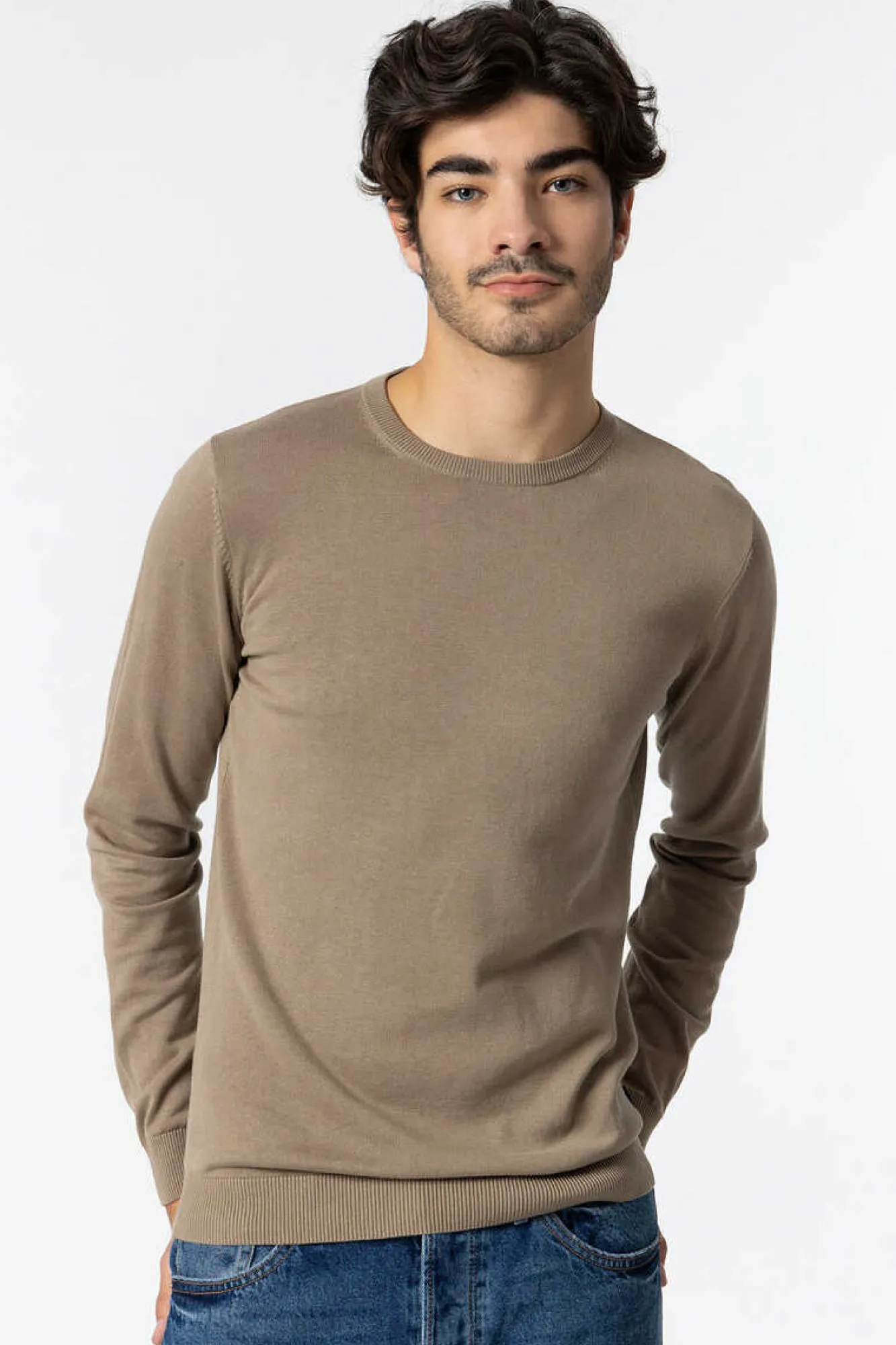 Tiffosi Camisola De Malha Basica Pedra Hot