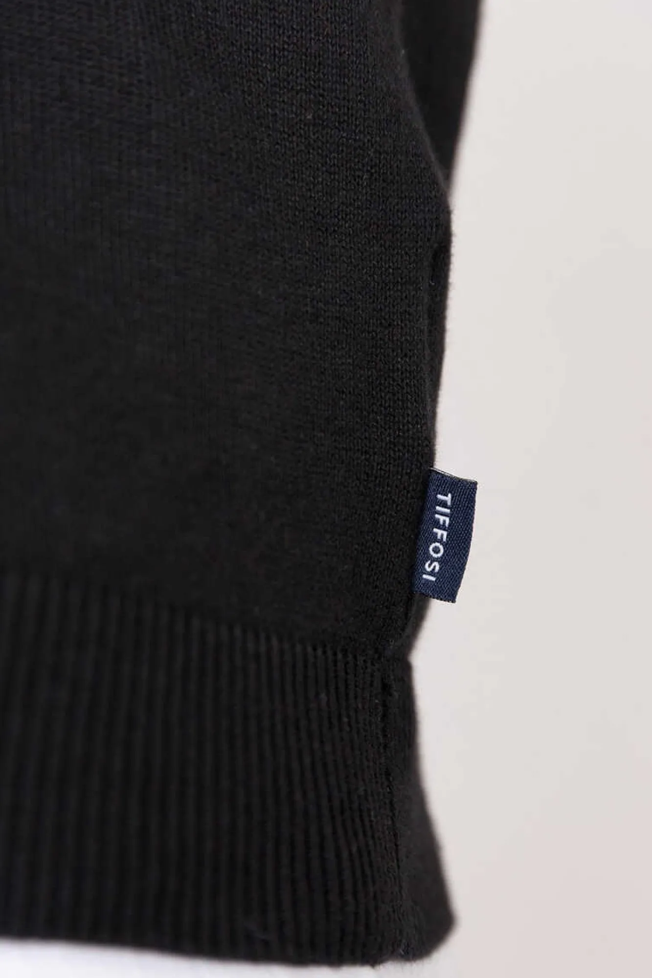 Tiffosi Camisola De Malha Basica Preto