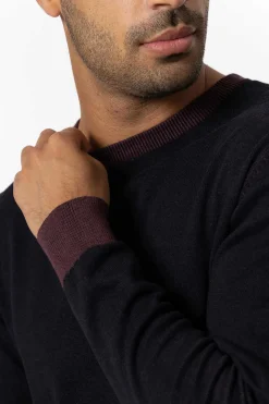 Tiffosi Camisola De Malha Bicolorida Vermelho Real Best