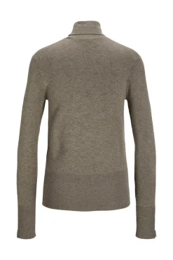 Jack & Jones Sueteres E Cardigans-Camisola De Malha Com Gola Dobrada