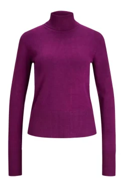 Jack & Jones Sueteres E Cardigans-Camisola De Malha Com Gola Dobrada