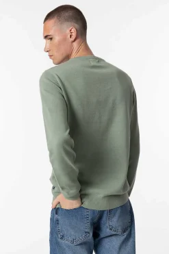Tiffosi Camisola De Malha Com Jacquard Verde Outlet