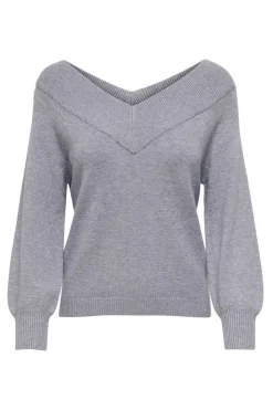 JDY Sueteres E Cardigans-Camisola De Malha Decote Bico