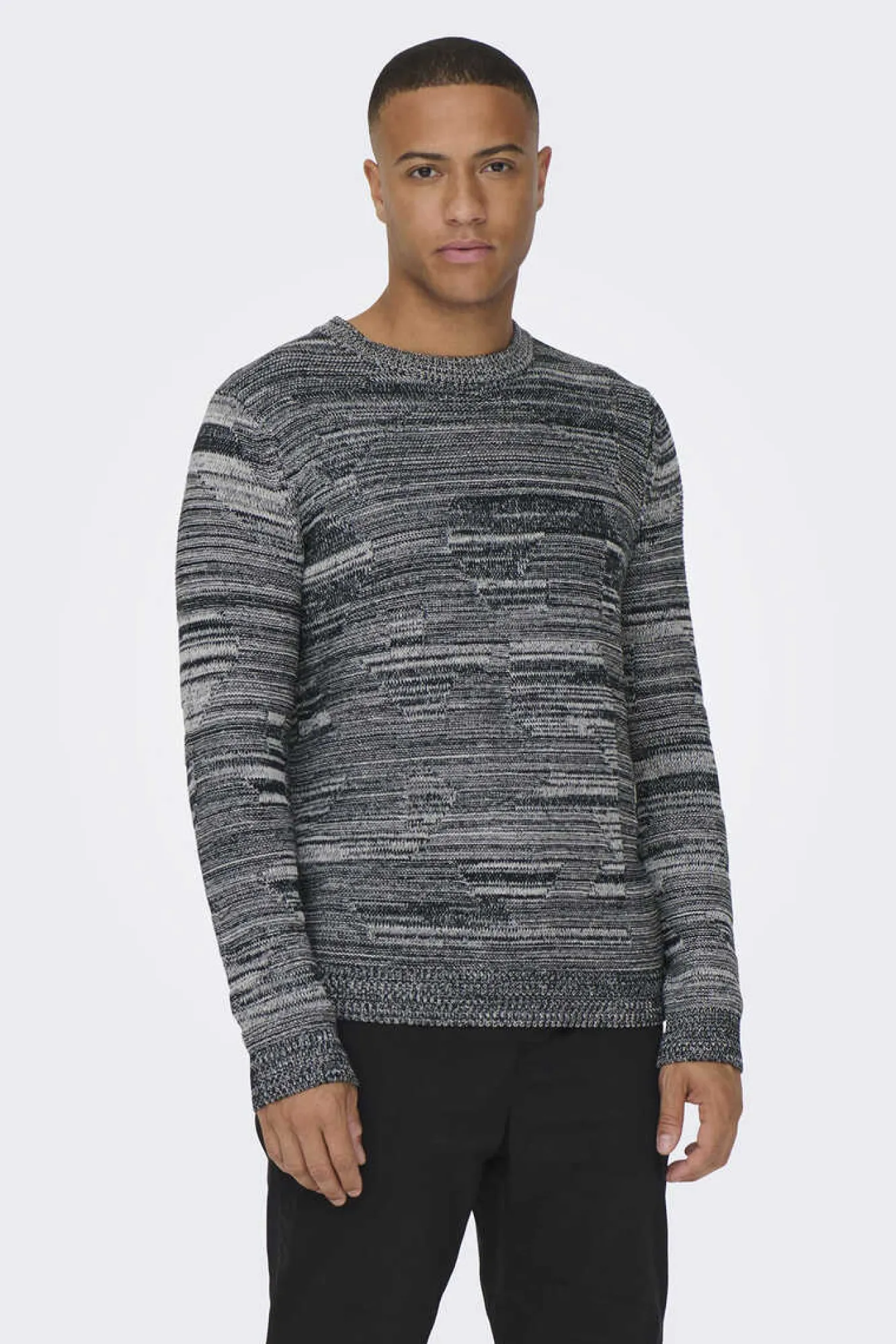 Only & Sons Camisola De Malha Estrutura Marinho New