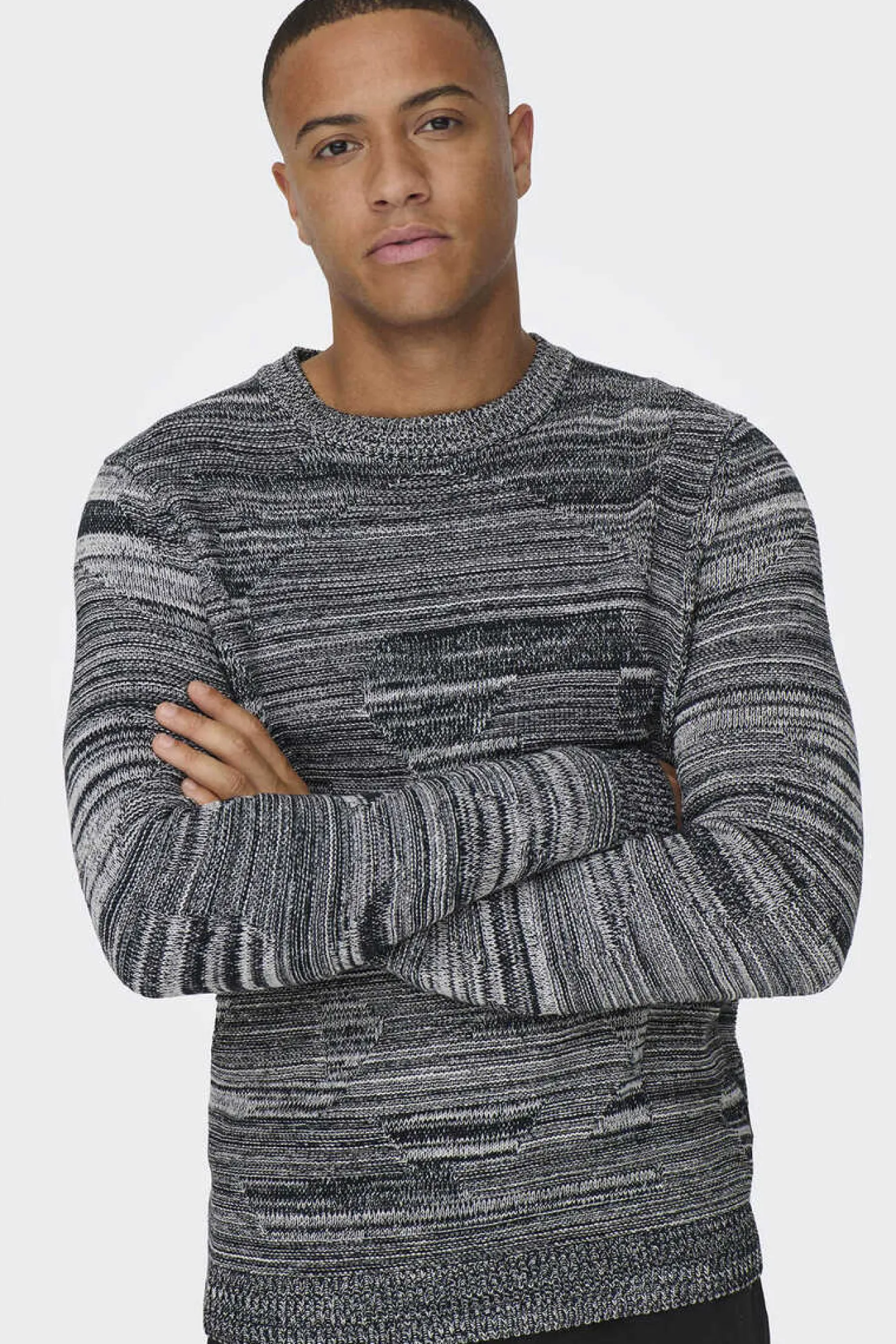 Only & Sons Camisola De Malha Estrutura Marinho New