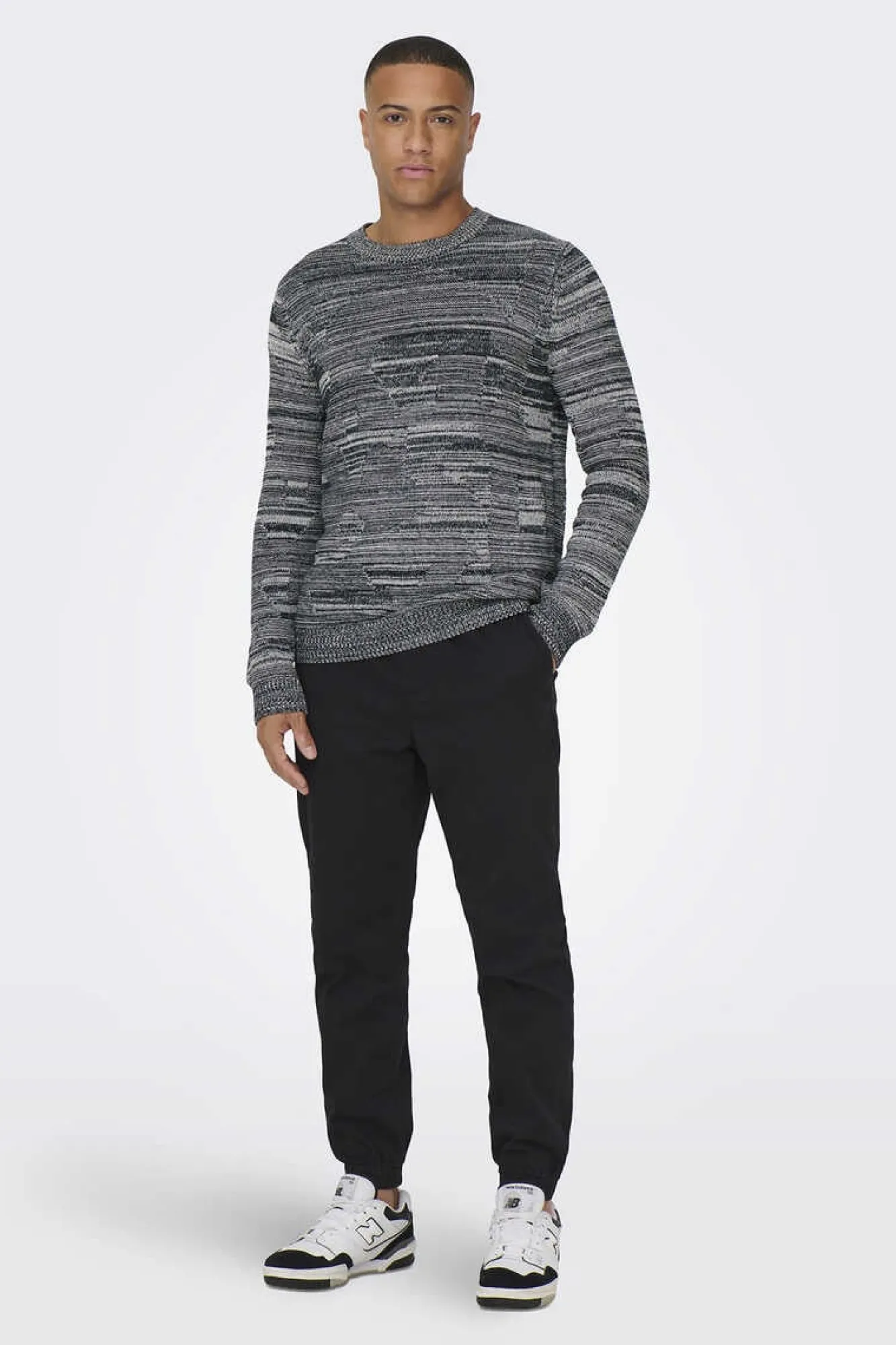 Only & Sons Camisola De Malha Estrutura Marinho New