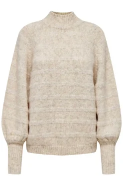 Only Sueteres E Cardigans-Camisola De Malha Gola Alta