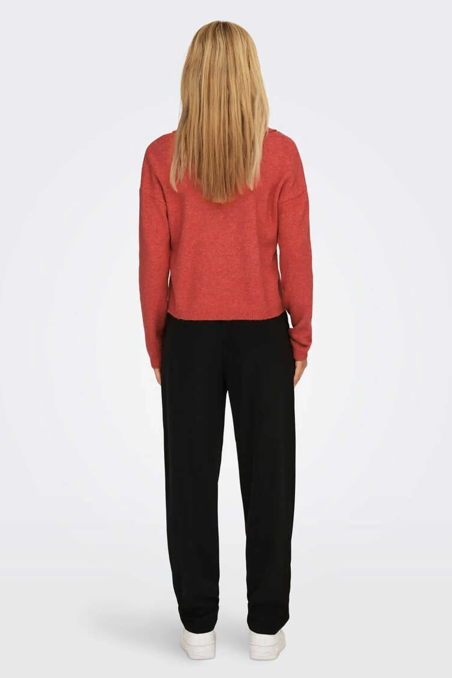 JDY Sueteres E Cardigans-Camisola De Malha Gola Polo