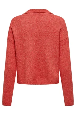 JDY Sueteres E Cardigans-Camisola De Malha Gola Polo