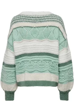 Only Sueteres E Cardigans-Camisola De Malha Gola Redonda