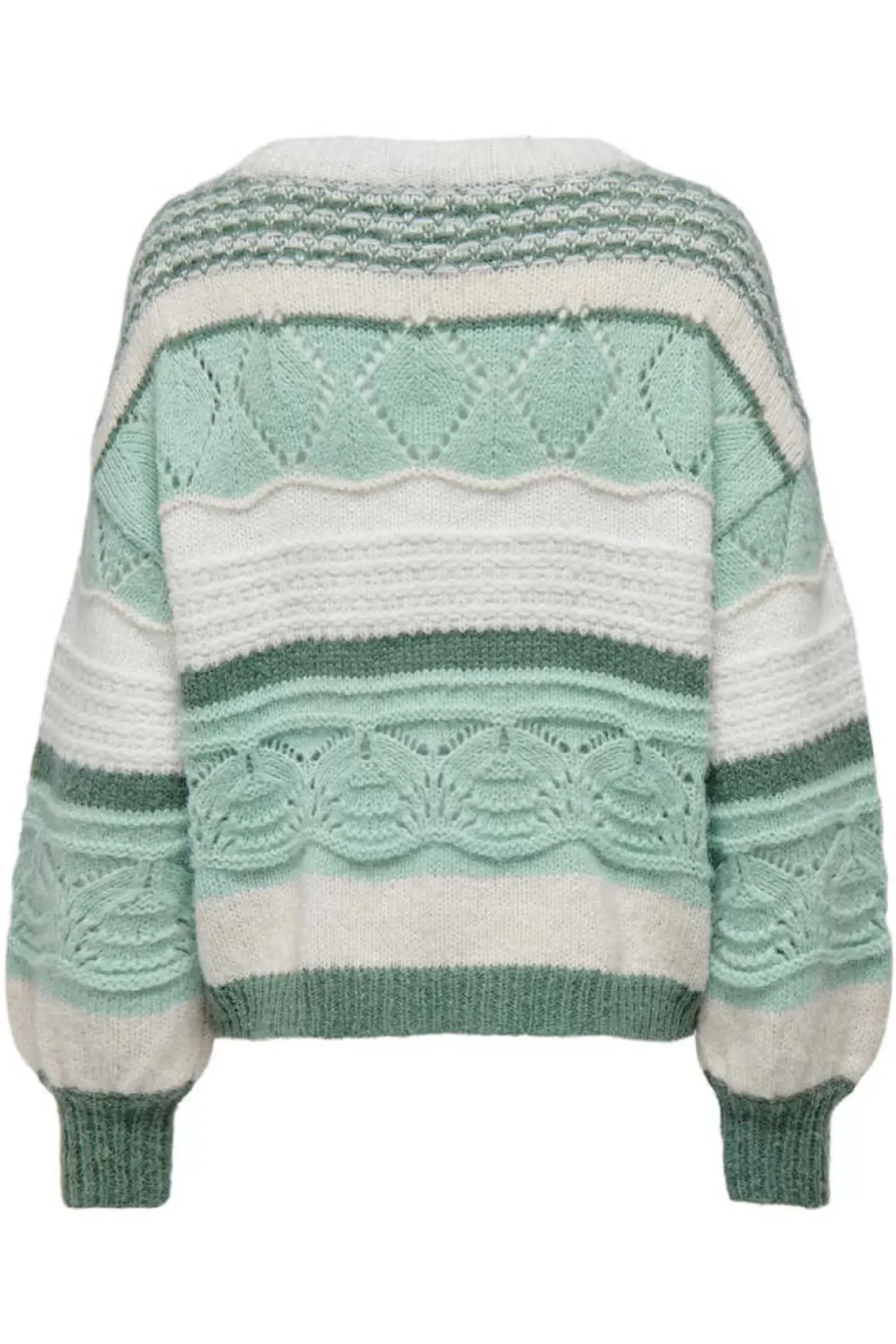 Only Sueteres E Cardigans-Camisola De Malha Gola Redonda