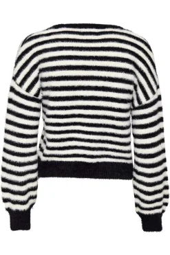 Only Sueteres E Cardigans-Camisola De Malha Gola Redonda