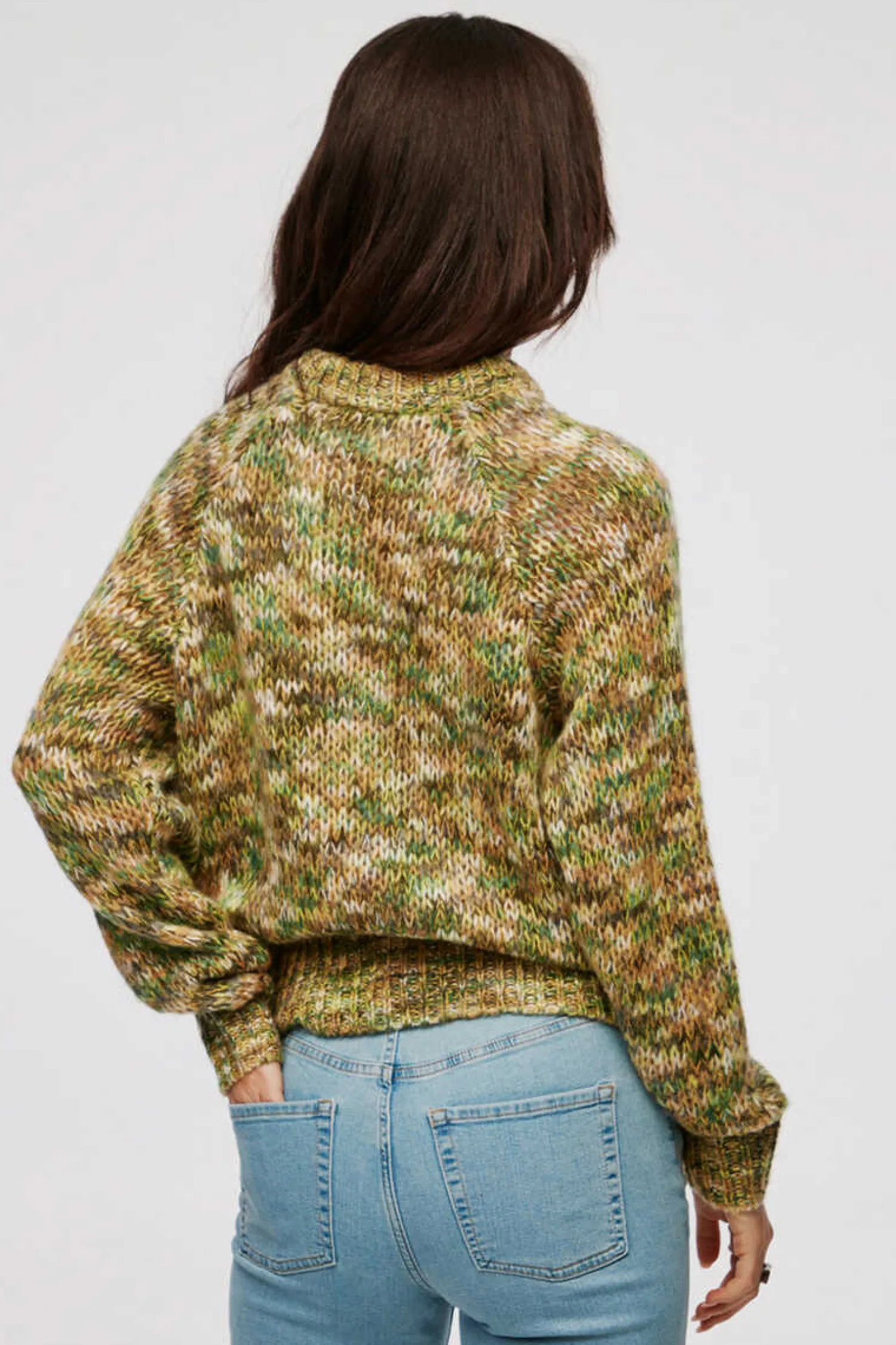 Jack & Jones Sueteres E Cardigans-Camisola De Malha Multicolor De Gola Redonda