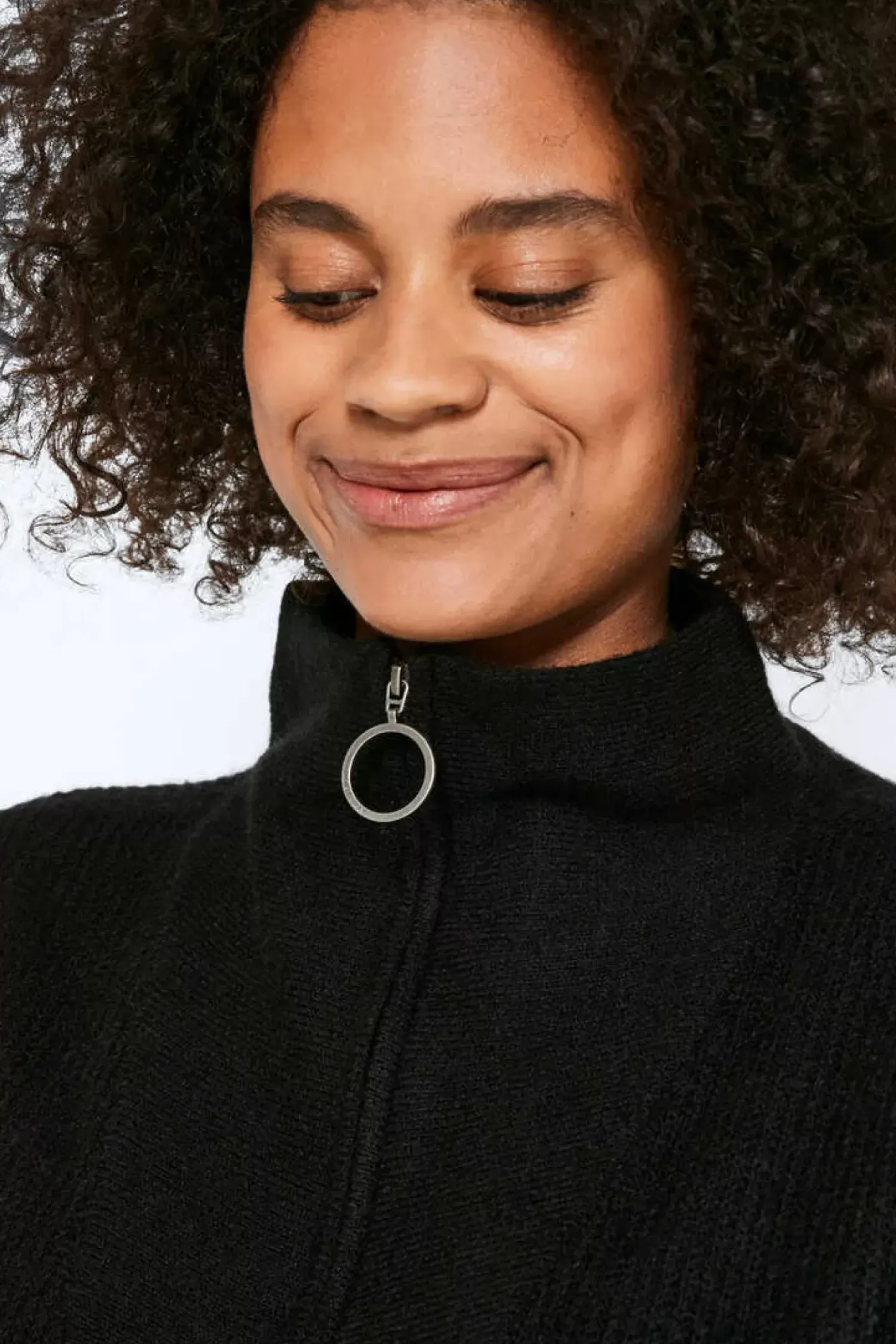 Noisy May Sueteres E Cardigans-Camisola De Malha Oversize De Gola Alta