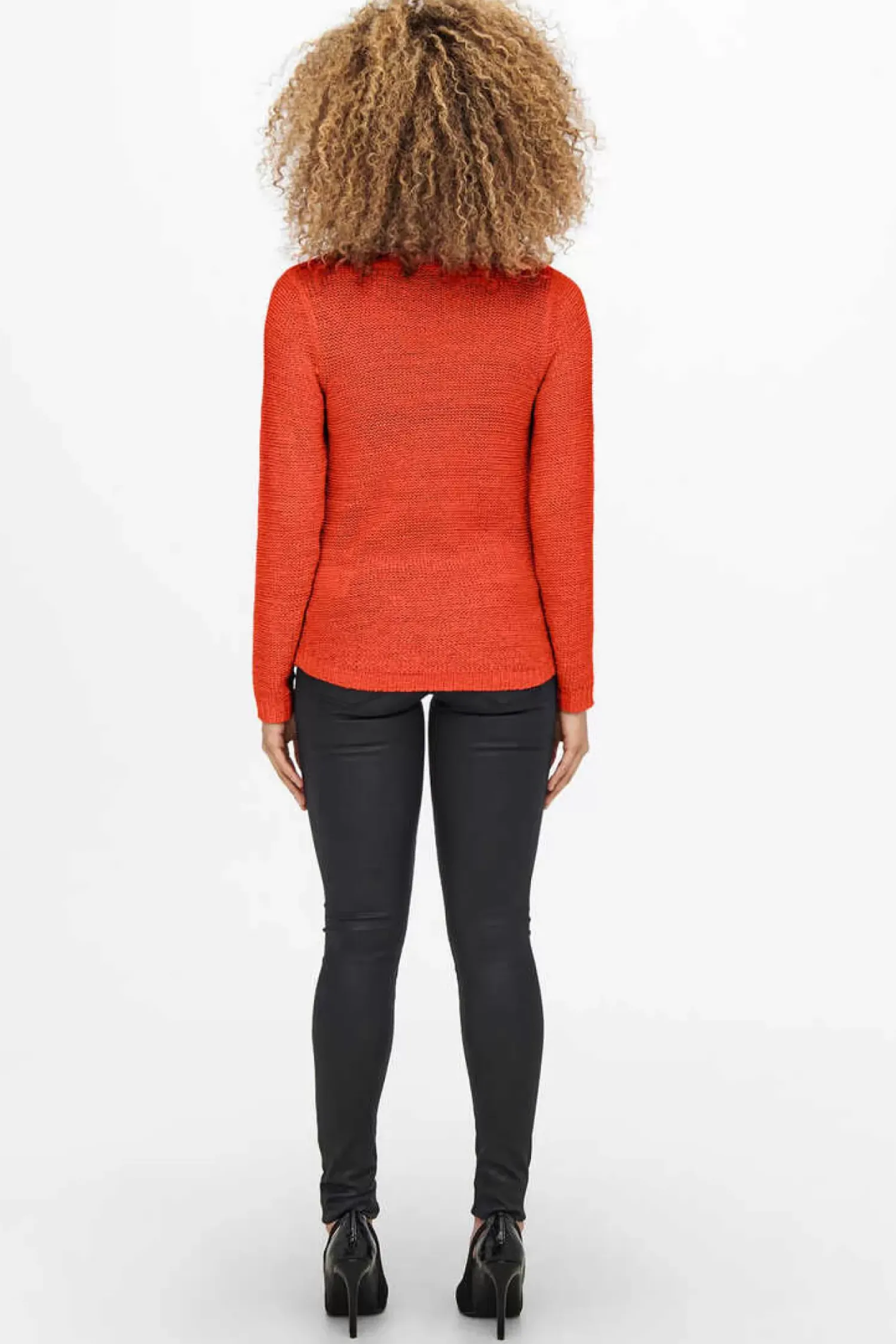 Only Sueteres E Cardigans-Camisola De Manga Comprida E Gola Redonda