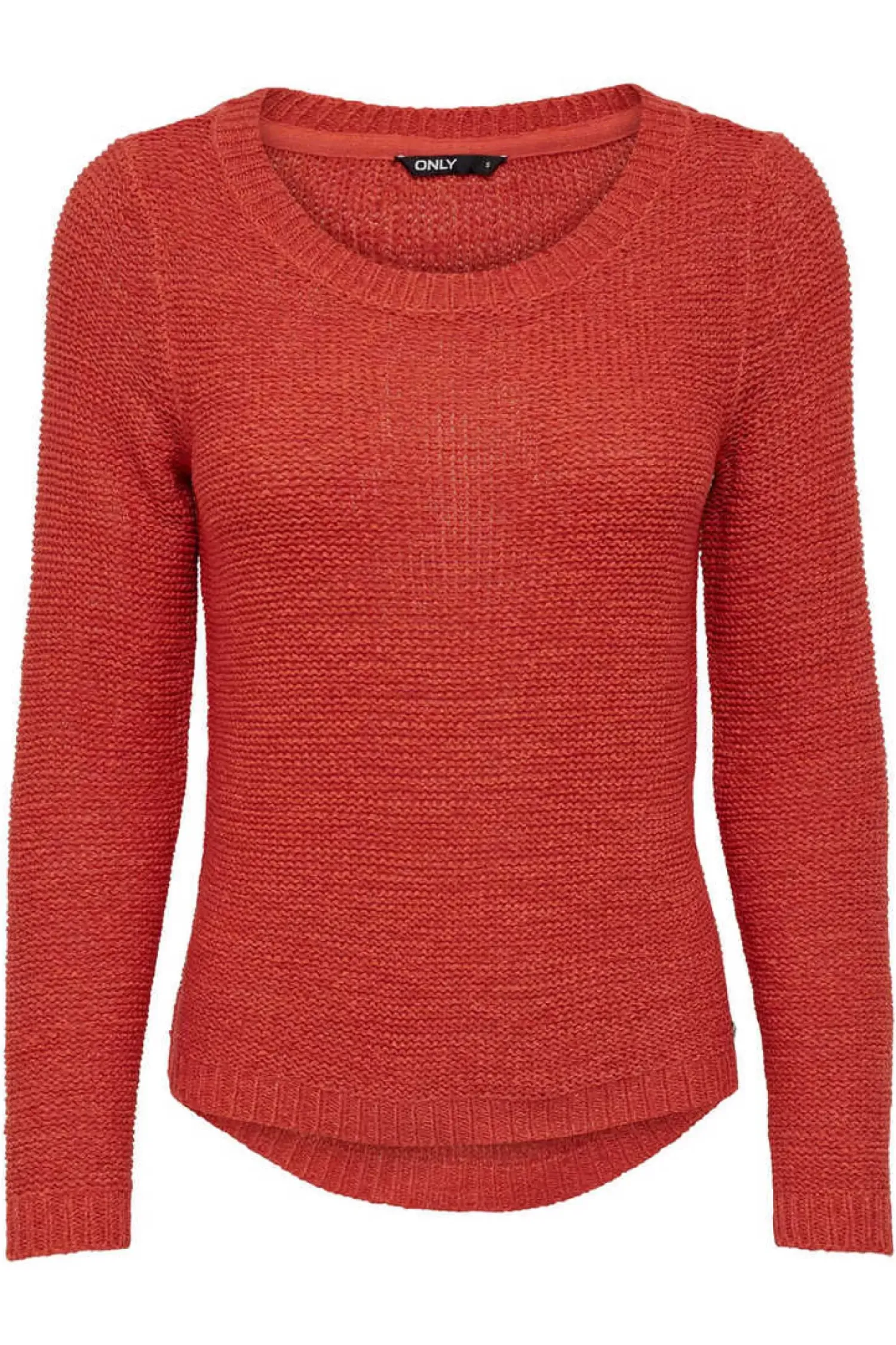 Only Sueteres E Cardigans-Camisola De Manga Comprida E Gola Redonda