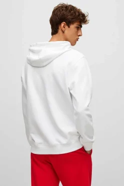 HUGO Camisola De Manga Comprida Branco Clearance