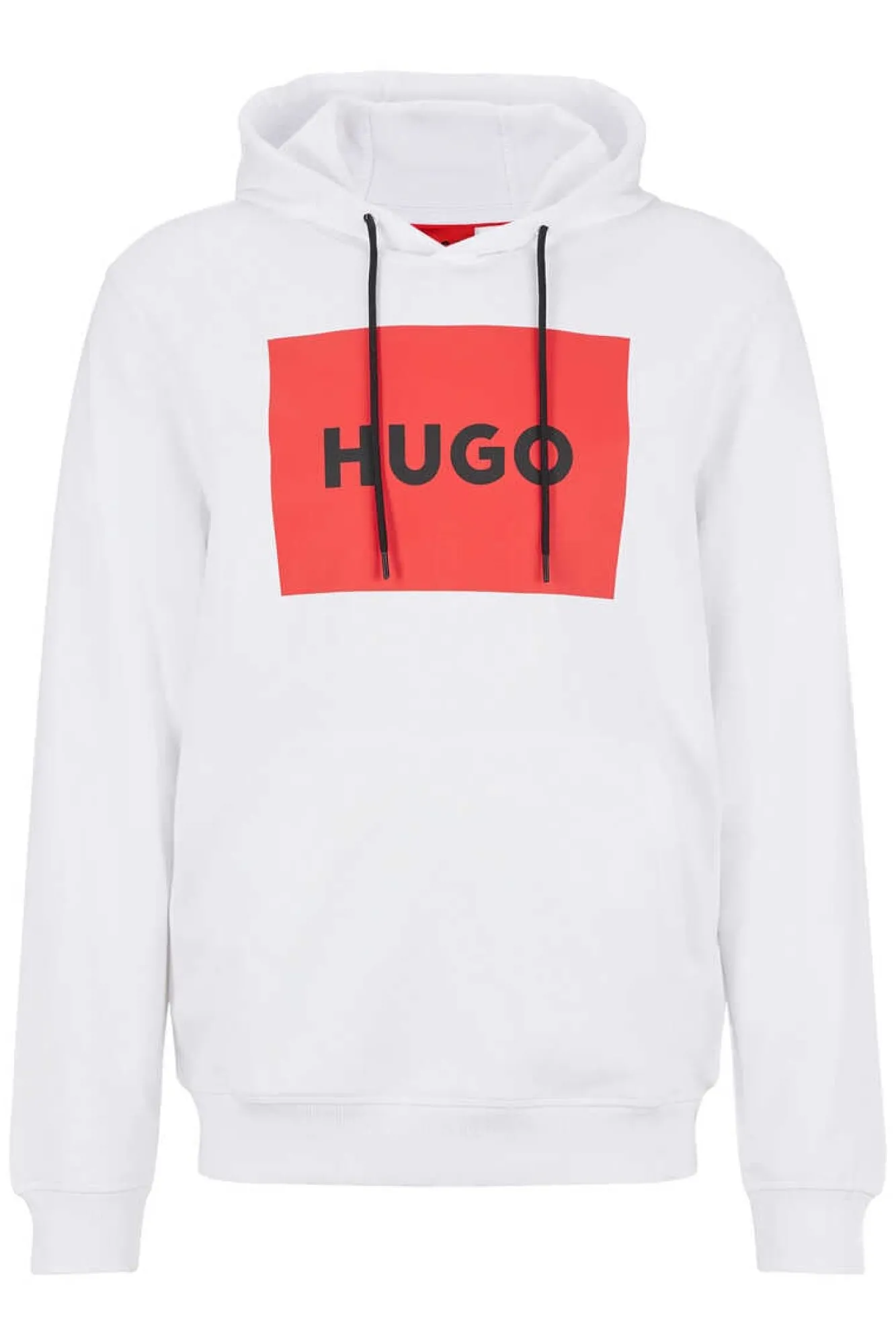 HUGO Camisola De Manga Comprida Branco Clearance