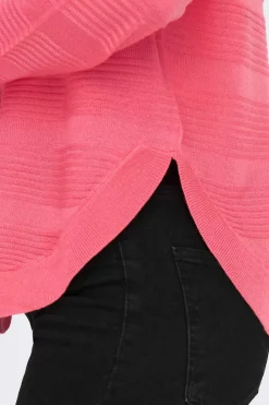 Only Sueteres E Cardigans-Camisola De Manga Comprida E Gola Redonda