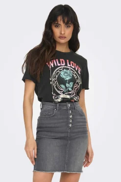 Only T-Shirts-Camisola De Manga Curta