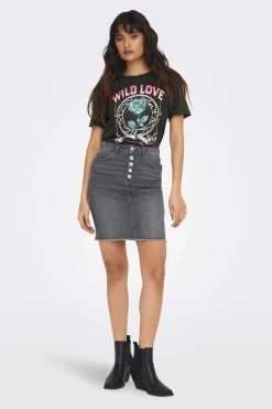 Only T-Shirts-Camisola De Manga Curta