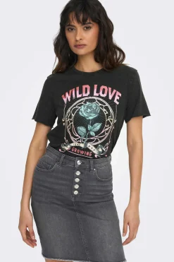 Only T-Shirts-Camisola De Manga Curta