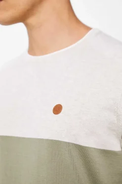 Springfield Camisola De Manga Curta Block Cinza Discount