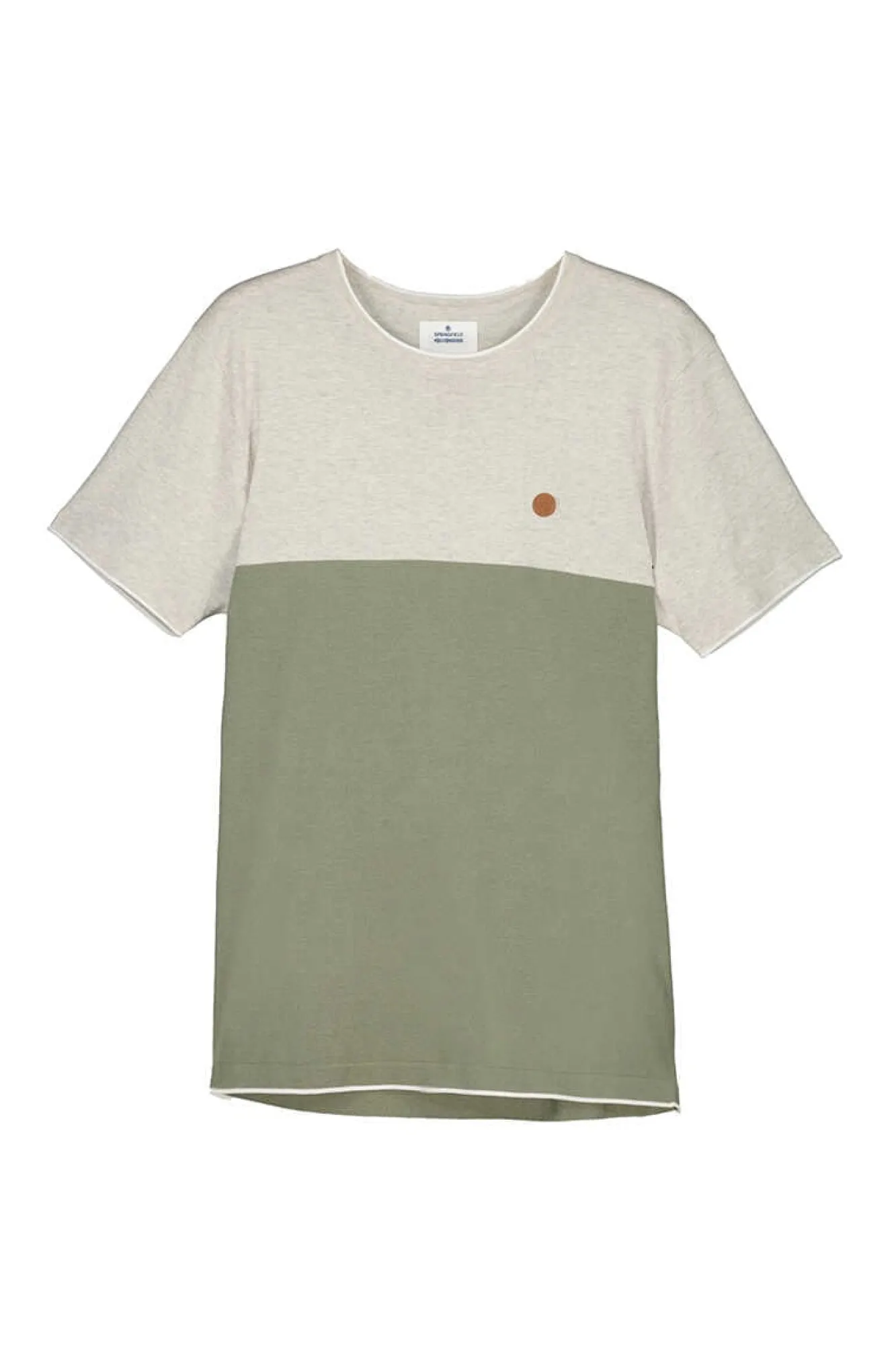 Springfield Camisola De Manga Curta Block Cinza Discount