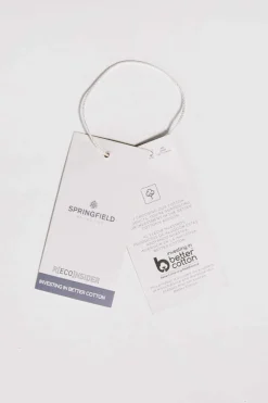 Springfield Camisola De Manga Curta Block Azul Best