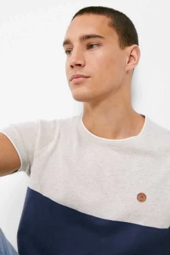 Springfield Camisola De Manga Curta Block Azul Best