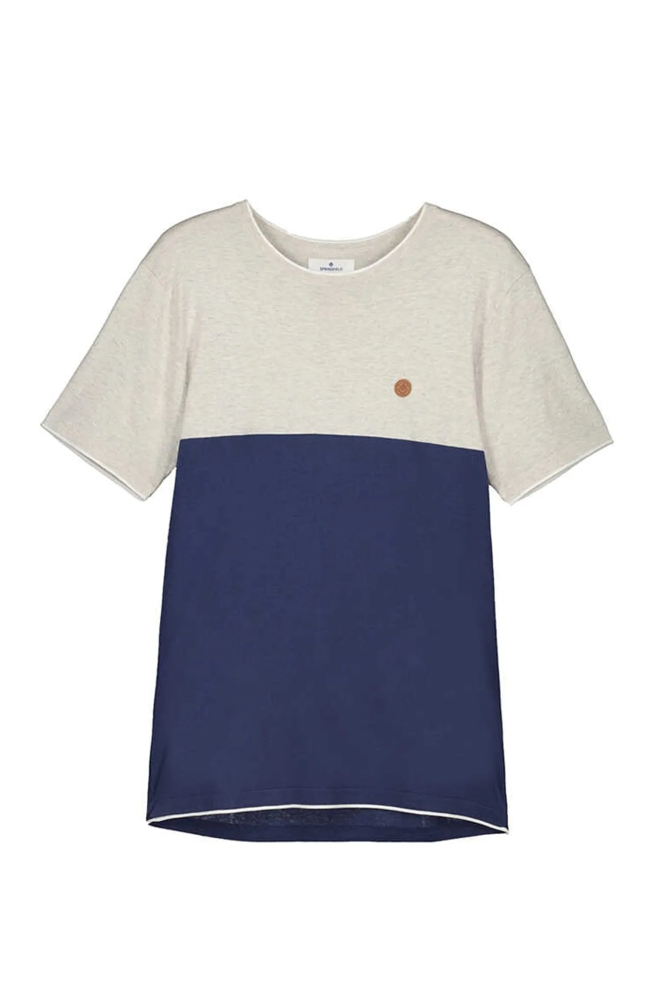 Springfield Camisola De Manga Curta Block Azul Best