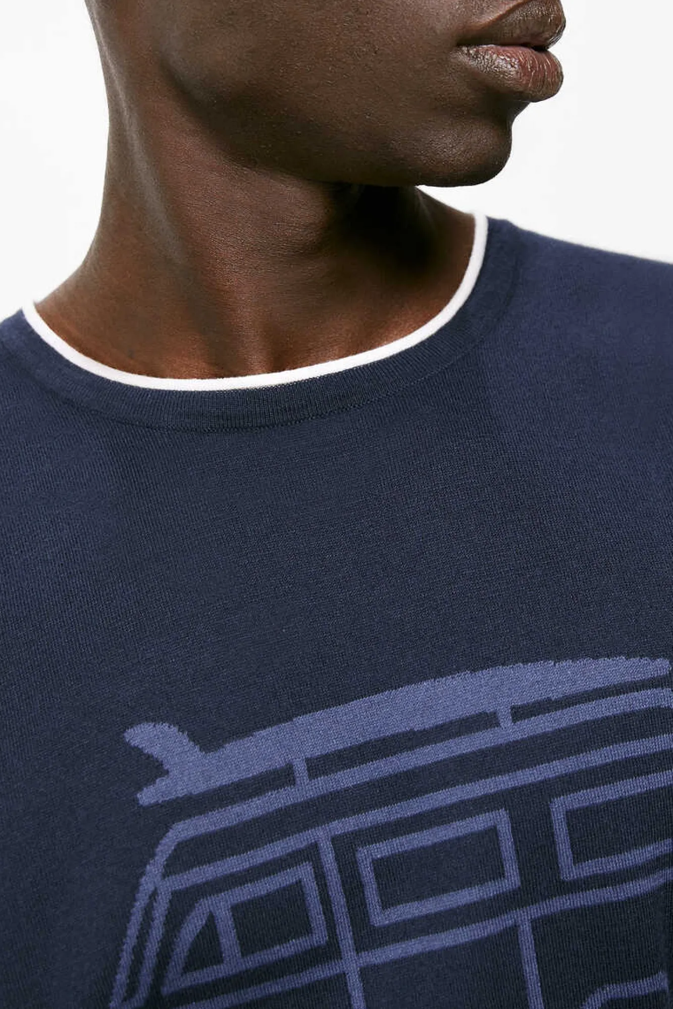 Springfield Camisola De Manga Curta Caravana Marinho