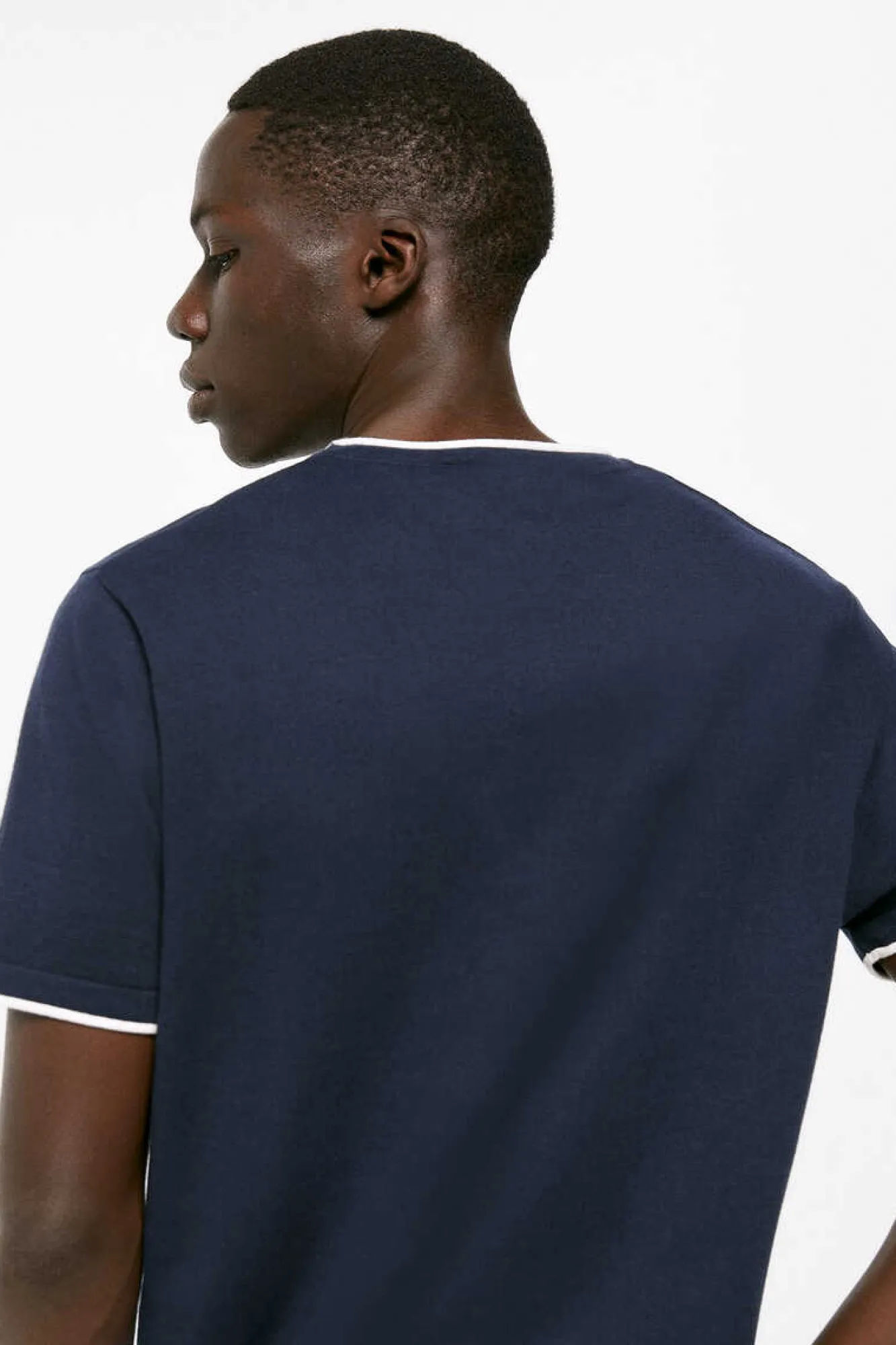 Springfield Camisola De Manga Curta Caravana Marinho